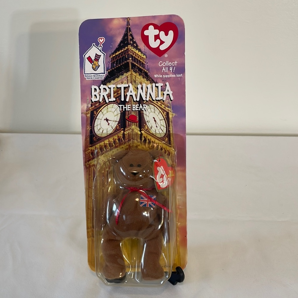 Ty Britannia the bear 1997